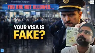 Your Visa is FAKE | Bengaluru to Frankfurt on Lufthansa | Indian in Germany 🇮🇳 🇩🇪