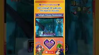 Failure  - The Legend of Waluigi #randomizer  #waluigi  #zelda   #gaming  #twilightprincess