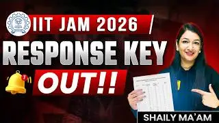IIT JAM 2026 Response Sheet OUT 🔥 | Answer Key Next? | Score Calculation Guide | VedPrep