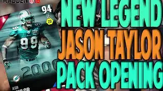 NEW LEGEND JASON TAYLOR | MADDEN 16 ULTIMATE TEAM PACK OPENING | 94 OVERALL