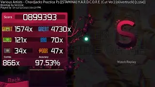 H.A.R.D.C.O.R.E 1.15 (Chordjack Stamina + Sight read) - Osu!mania