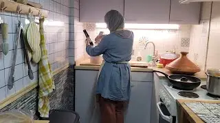 Ruidos de mi casa: niños, la abuela, preparando la cena en Ramadán ❤