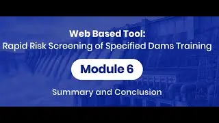 6. Web Based RRSSD Training by NDSA - Module 6: Summary and Conclusion