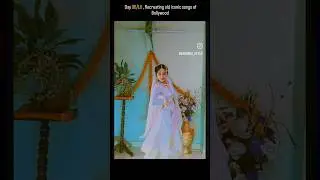 Day 06/10 Recreating Old Iconic Bollywood songs... Umrao Jaan feels 🎥✨ #umraojaan #rekhaji #dance