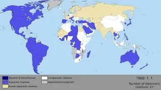 Diplomatic Relations of R.O.C./Taiwan(1949 - 2020)