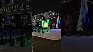 Staten island Christmas lights display tour Pt 3 Metal music! #kidinfluencer #kidsvideo #family