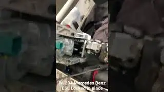 Fastest way to unlock a locked ESL on a Mercedes Benz C300 w204- No Drilling Needed!