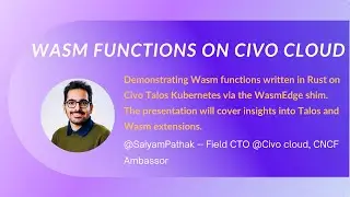 Wasm Functions on Civo Cloud by Saiyam