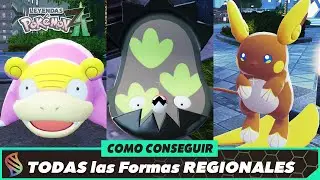 🌍 &iexcl;TODAS las Formas Regionales Ocultas en Pok&eacute;mon Z-A! 🔍 Evoluciones misteriosas incluidas