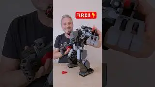 Постройте гигантского робота из Lego! #lego #мех #сборка #провал #3dпечать