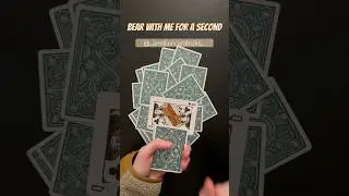 The Flick Change - VISUAL Card Trick Tutorial #magic #tricks #tutorial