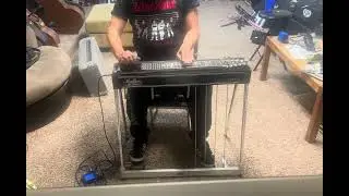 Adam plays Jimmie Crawford pedal steel intro 