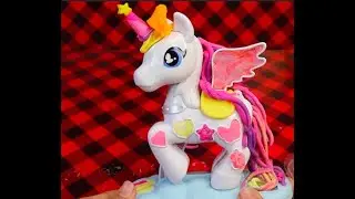[ASMR]Play-Doh Magical Stylin' Unicorn Playset Unboxing