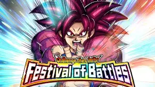 LR SSJ4 DAIMA GOKU VS FESTIVAL OF BATTLES! Dragon Ball Z Dokkan Battle