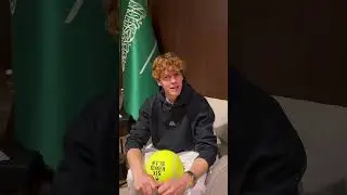 Янник Синнер прибывает в Риад на турнир Six King Slam 2025 🦊🇸🇦