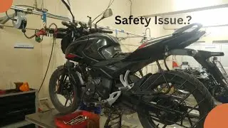 Swing Arm Problem | Major Service #malikmototrails 