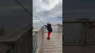 Fish Popped Off #coneyislandpier