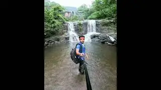 Never miss Siddhagad Waterfall Trekking 2 #shorts #SiddhagadWaterfall #waterfall #siddhagad