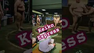 Keiko Express - during the Tournament! #nakamurabeya #tomokaze #miyanokaze #Aron #sumo #keiko #5月場所