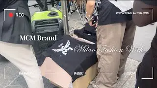 MCM in Preparation of Milan Fashion Week 2024 || Monsieurmickeydd