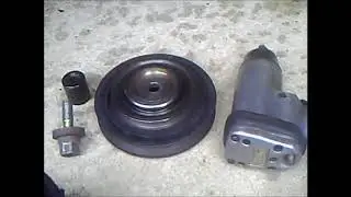 Harmonic balancer replacement on 2003 kia sedona