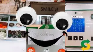 Goggly Eye Prank at Subway