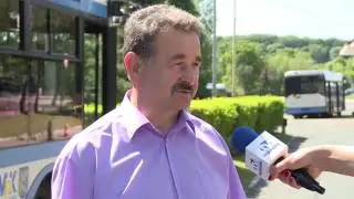 LEGNICA. Uderzony drzwiami autobusu?