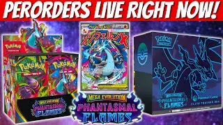 Breaking News! Phantasmal Flames Preorders LIVE On Pokemon Center!