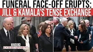 Awkward Funeral Exchange: Jill Biden&rsquo;s Soft Remark to Kamala Harris Sparks Fresh Feud Rumors