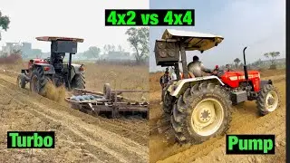 Swaraj 855 old modal vs Swaraj 855 new modal 4x4 || harrow testing || PART-1