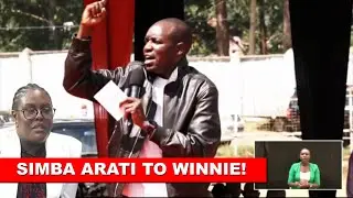 KIMEUMANA! Finally Simba Arati responds to Winnie Odinga after challenging Oburu's ODM leadership!🔥