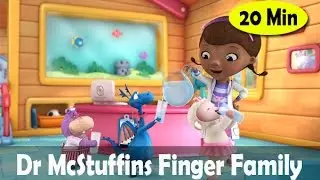 Doc McStuffins Finger Family # Nursery Rhymes for Children # 20 Minutes Episode