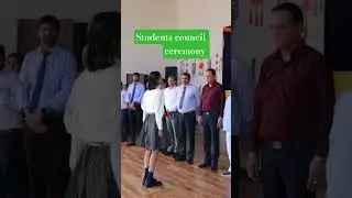 #@ students council ceremony 🎑 aarambh h prachand #song #@❤️👌#