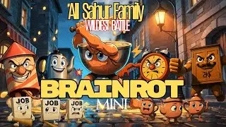 Brainrot Anime Opening Song Pt4  feat The SAHUR FAMILY Edition (Official MV)