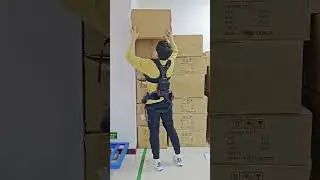 Ant-Y Waist Active Exoskeleton is designed for handling, providing an add. 20 Kgs of assistance.