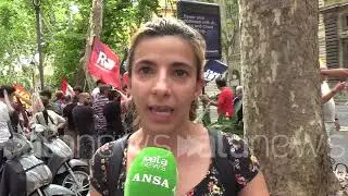 Caporalato, presidio davanti al ministero del Lavoro per la morte di Satnam Singh