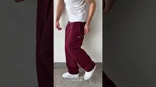Maroon joggers that mean business ❤️Buy link in description 👇