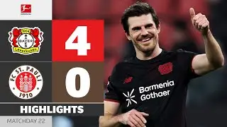 4 Different Goalscorers! | BAYER 04 LEVERKUSEN - ST. PAULI | Highlights | Matchday 22 &ndash; Bundesliga