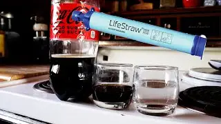 Turning Coca-Cola CLEAR with a Life Straw! (FAIL)
