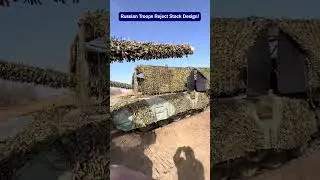 Russian Tank Crews Take Matters into Their Own Hands! T-72B3 Upgrade!
