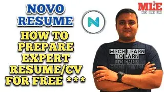 How to create an expert resume for free?- Novoresume