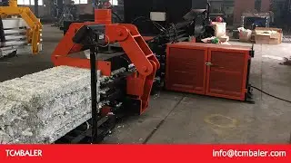 PET coke bottle baler production line
