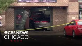 Car crashes into Portillo's in Oswego; 14 people injured