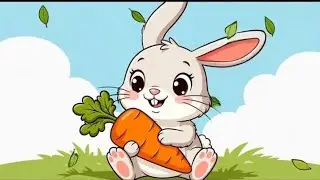 Bunny&rsquo;s Happy Day 🐰🎶 | Cute Bunny Song for Kids | Nursery Rhymes & Kids Songs