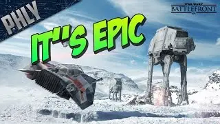 STAR WARS Battlefront - ATAT WALKER - Gameplay & First Impressions - IT'S EPIC!