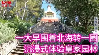 【斌主播日常】一大早绕着皇家园林北海公园转一圈，沉浸式游览，偶遇反诈宣传窗口，挽回8.3亿损失，真牛（欢迎订阅斌主播）
