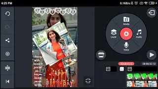 Birthday Full Screen Status Video Maker By Kinemaster | Birthday Green Screen Video