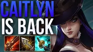 CAITLYN BUFFS IN PATCH 8.24b MADE HER GOOD AGAIN | GRANDMASTER CAITLYN ADC GAMEPLAY | Patch 8.24 S8