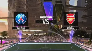 FIFA 24 Volta Gameplay: PSG vs Arsenal | Mbappe vs Havertz | Highlights PS5