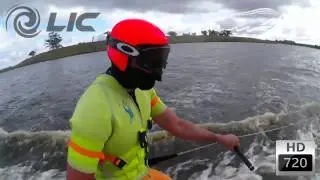 Earth Wind & Water  - Goggle Camera - Water Ski Racing